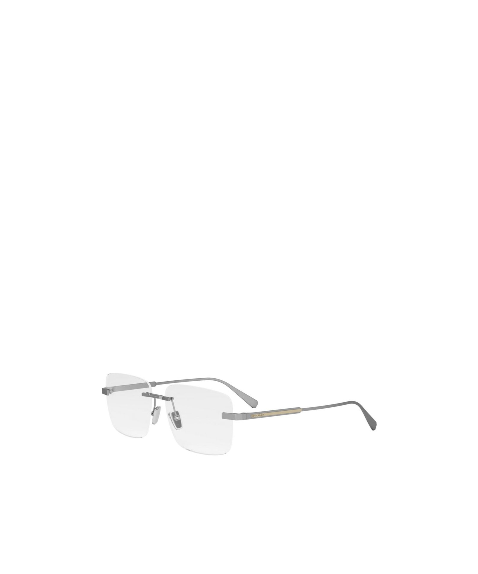 Bvlgari Logo Flat Mirror In White