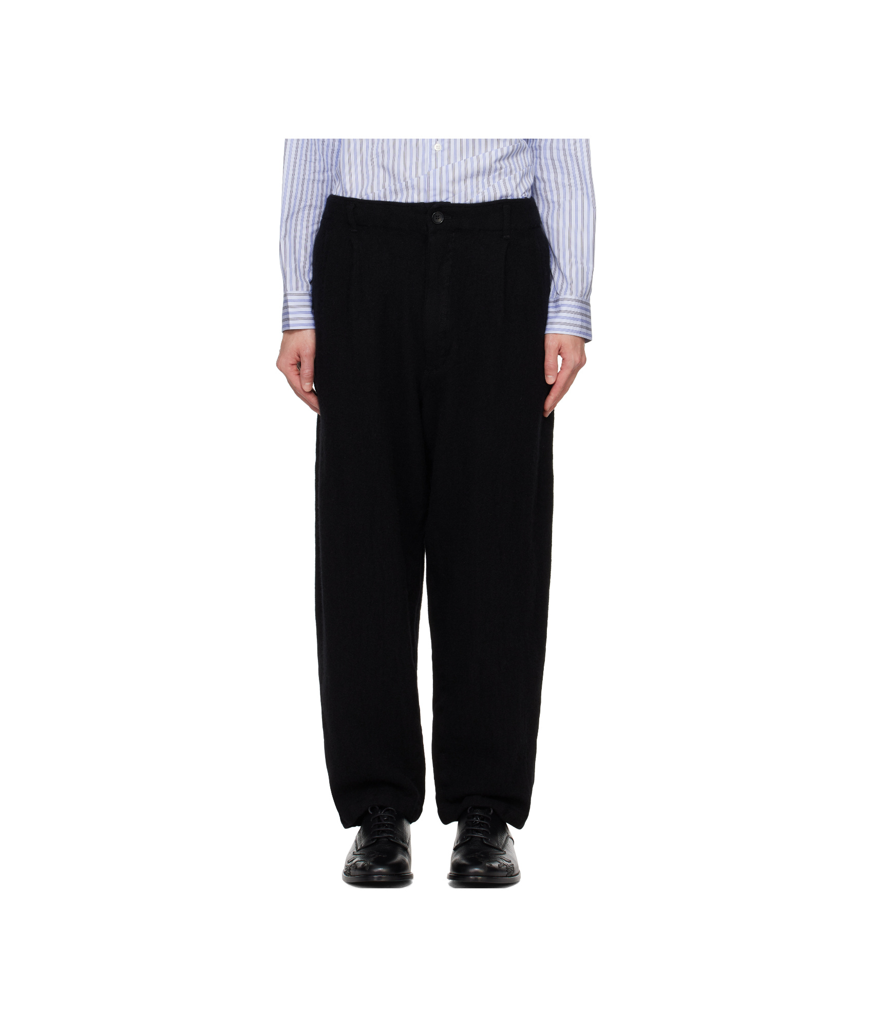 Comme Des Garçons Belt Loops Slacks