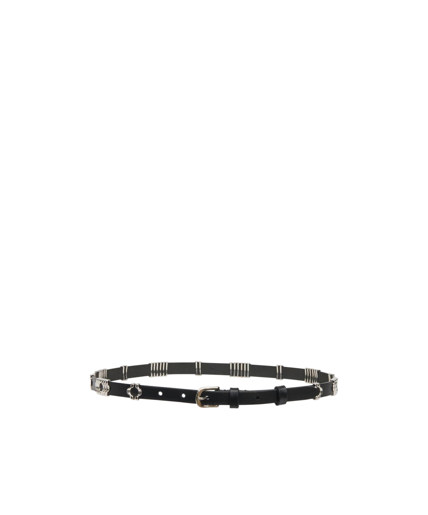 Isabel Marant Odena Leather Belt In Black