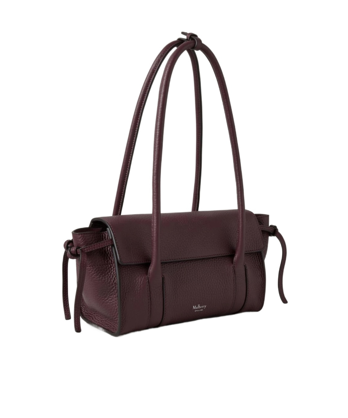 Mulberry Mini Soft Bayswater Grained Leather Satchel