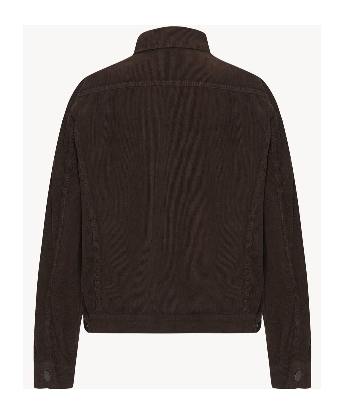 The Row Ness Cotton Corduroy Jacket In Black