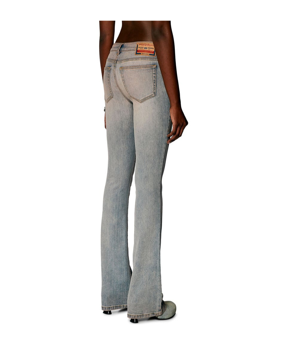 Diesel 1969 D-ebbey Bootcut Jeans In Gray