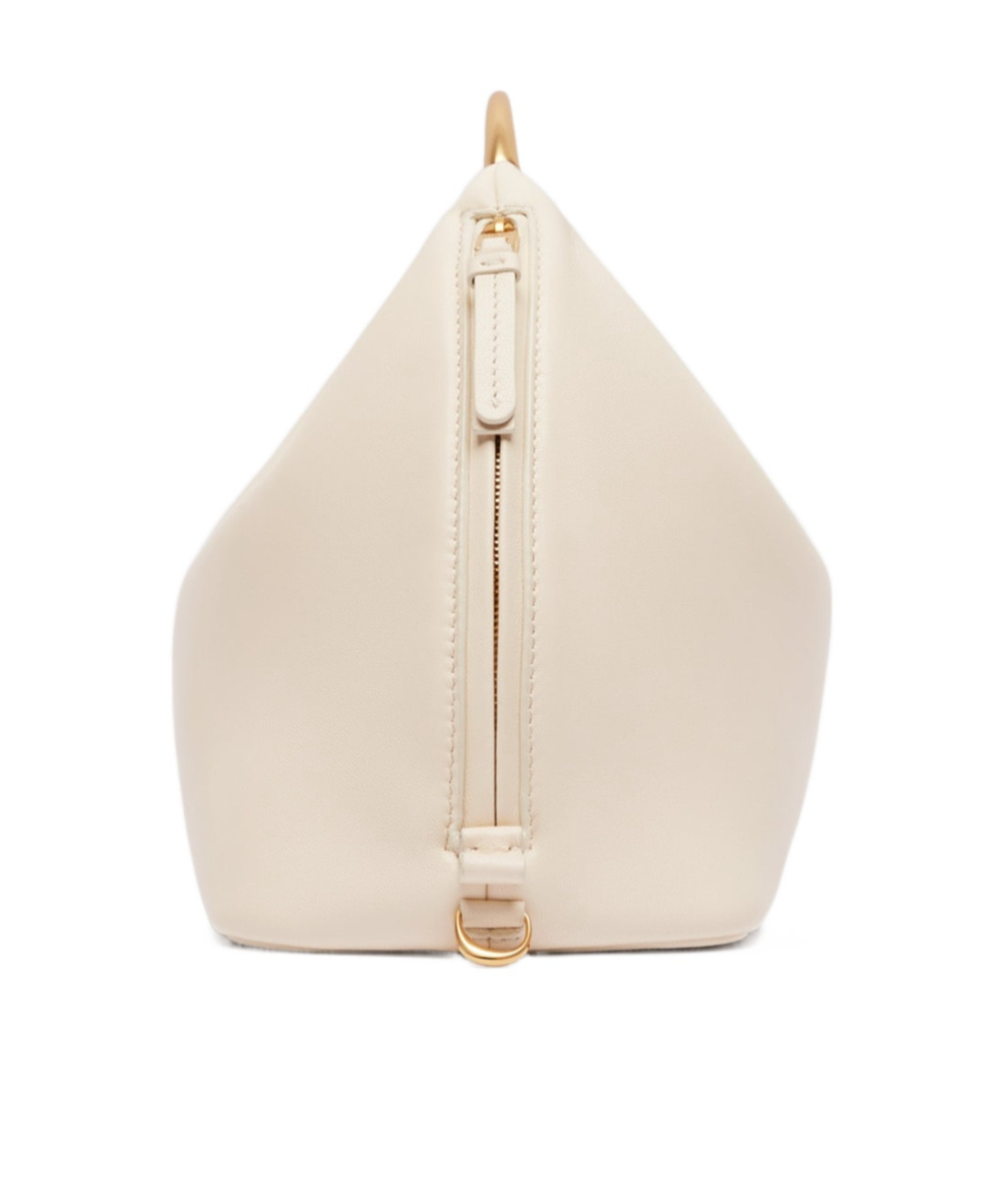 Jacquemus Le Calino Leather Top Handle Bag In Nude