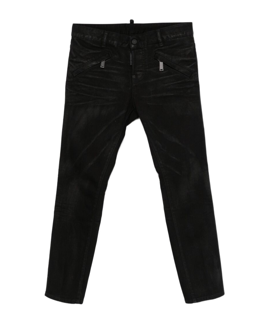 Dsquared2 Denim Skinny Jeans In Black