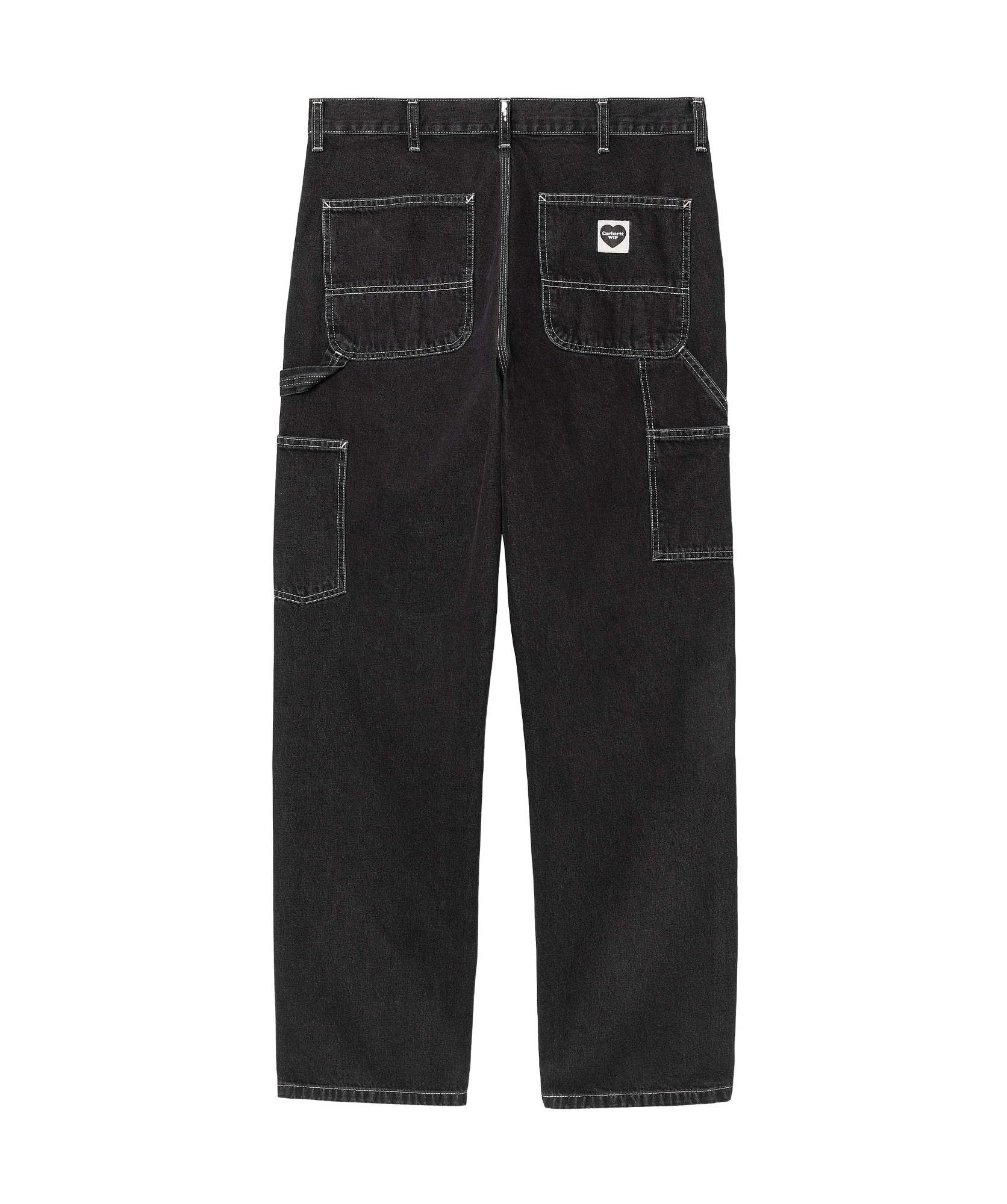 Carhartt Single Knee Pant Back Pockets In Black