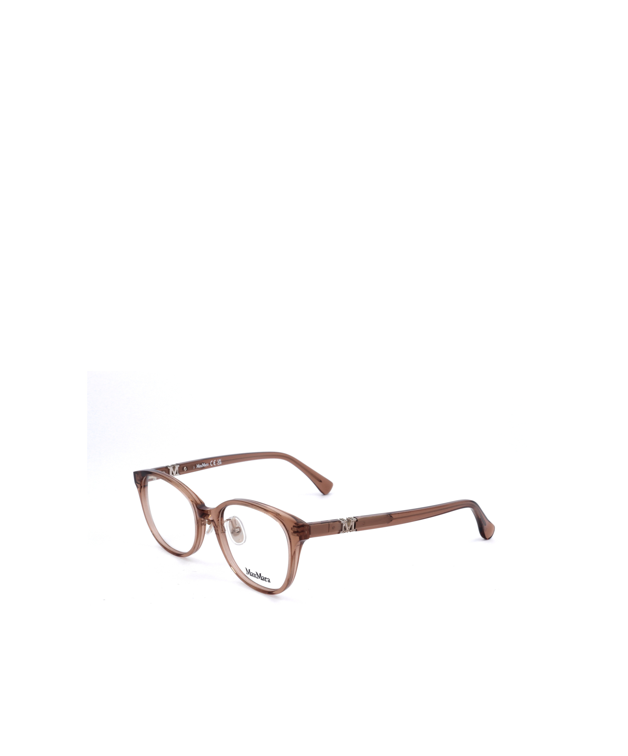 Max Mara Square Frame Glasses In White