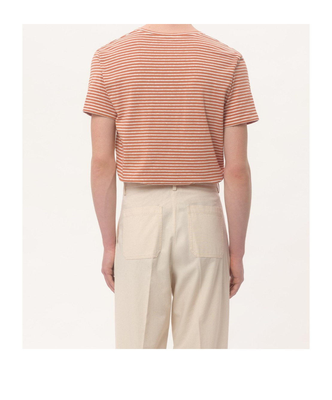 Valentino Item O-neck Short-sleeved T-shirt In Nude