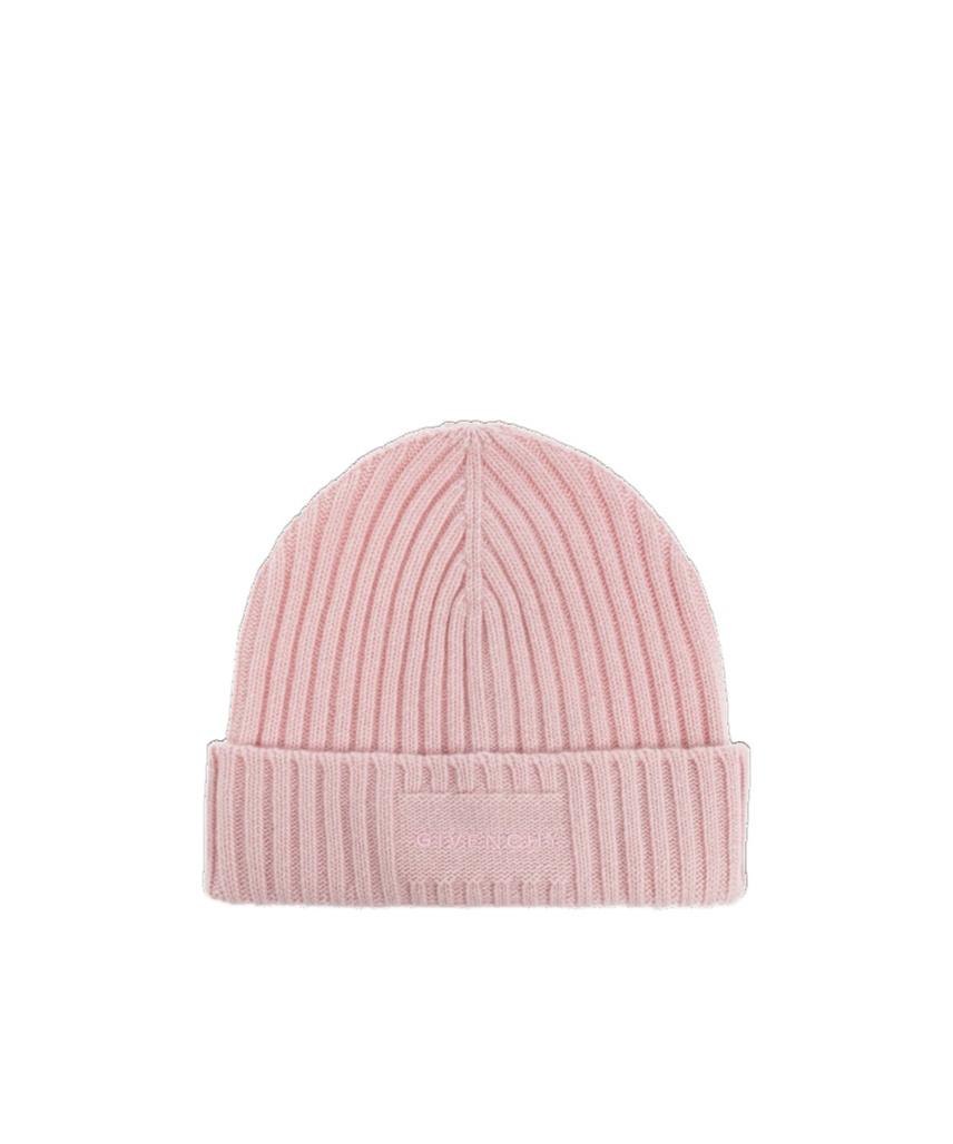 Givenchy Ribbed Hat In Pink