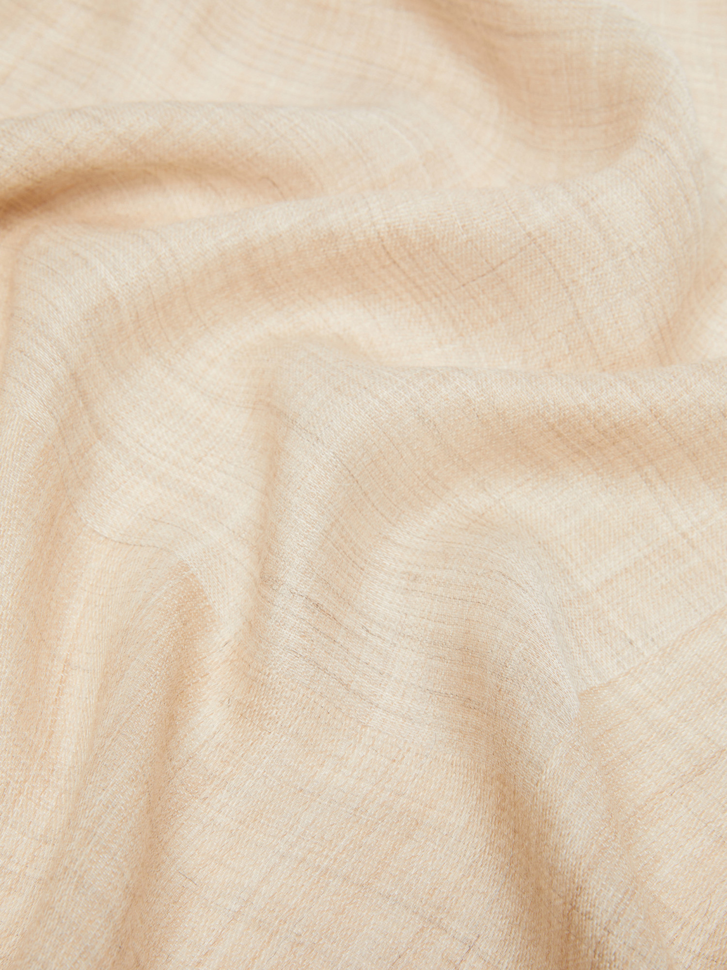 Max Mara Baby Alpaca And Silk Stole In Nude