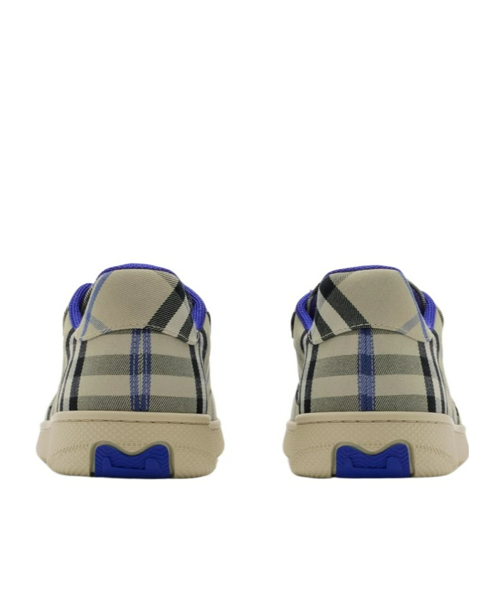 Burberry Women Embroidered Canvas Terrace Sneakers In Multi