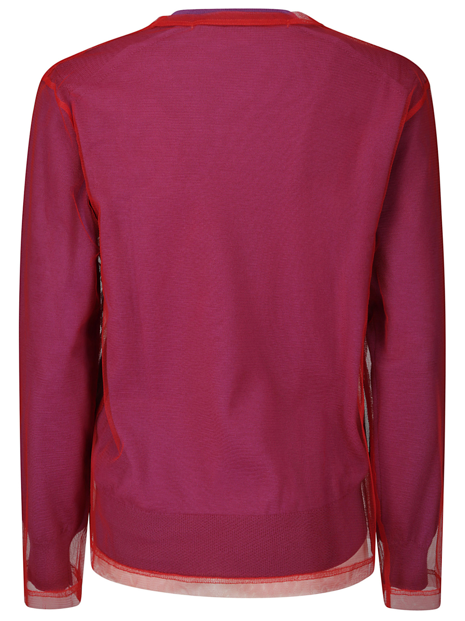 Comme Des Garçons Layered Long-sleeve Top