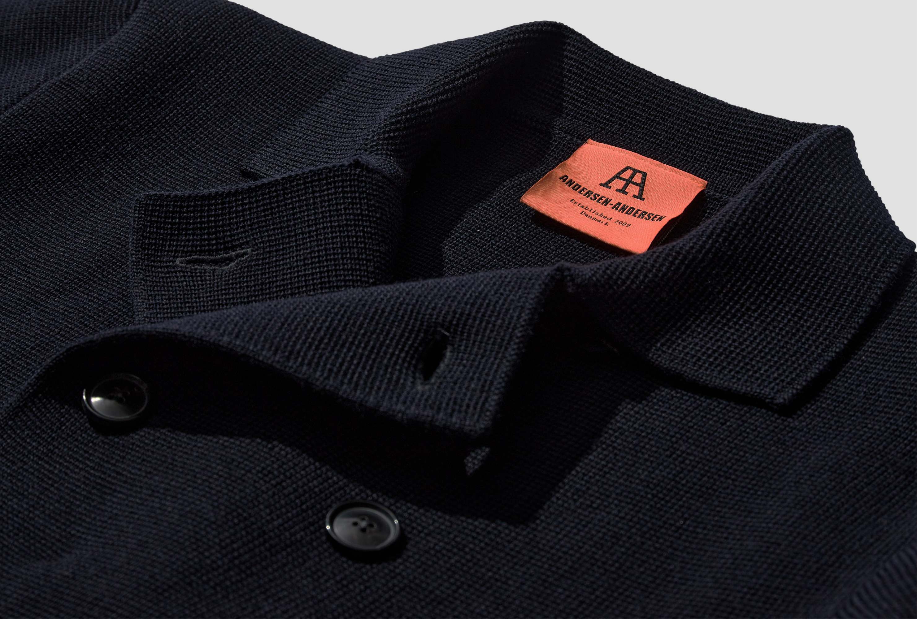 Andersen-andersen Long-sleeved Sweater In Black