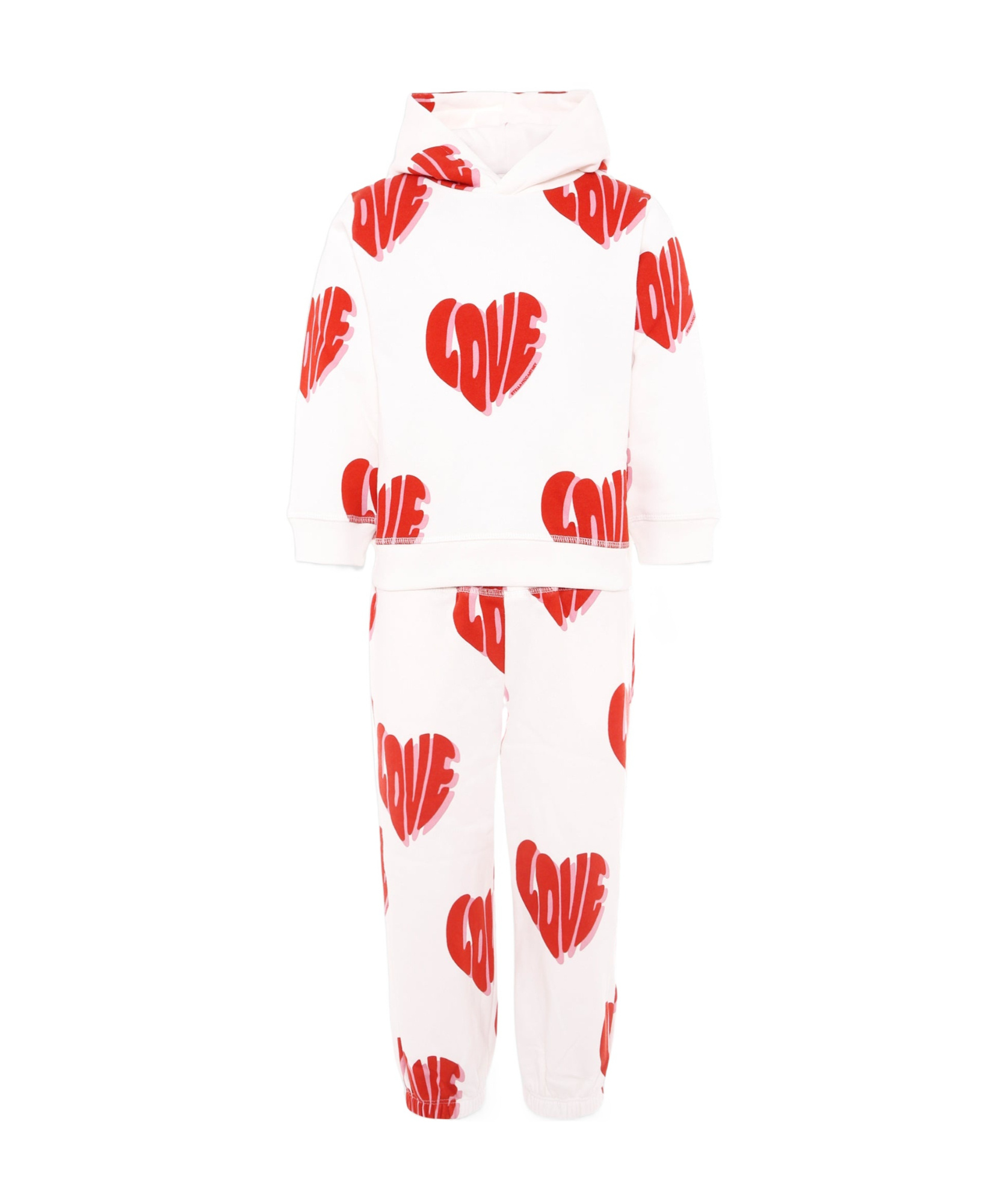 Stella Mccartney Heart Motif Printed Loungewear Set
