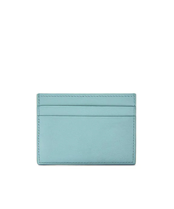 Loewe X Suna Fujita - Fonds Marins Simple Open Cardholder In Blue