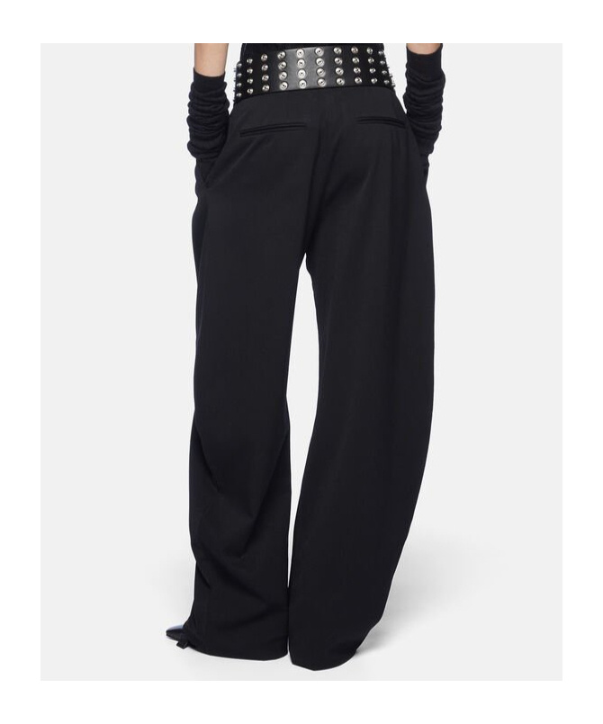 ATTICO CREASED CASUAL PANTS