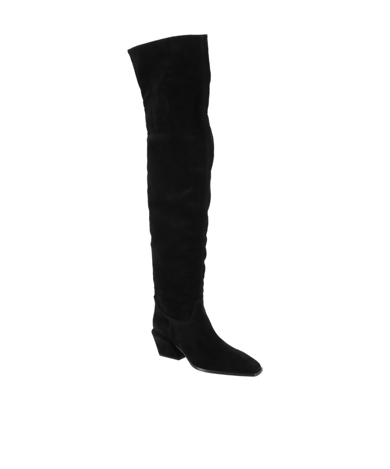 Paris Texas Bettina Over The Knee Boots In Black