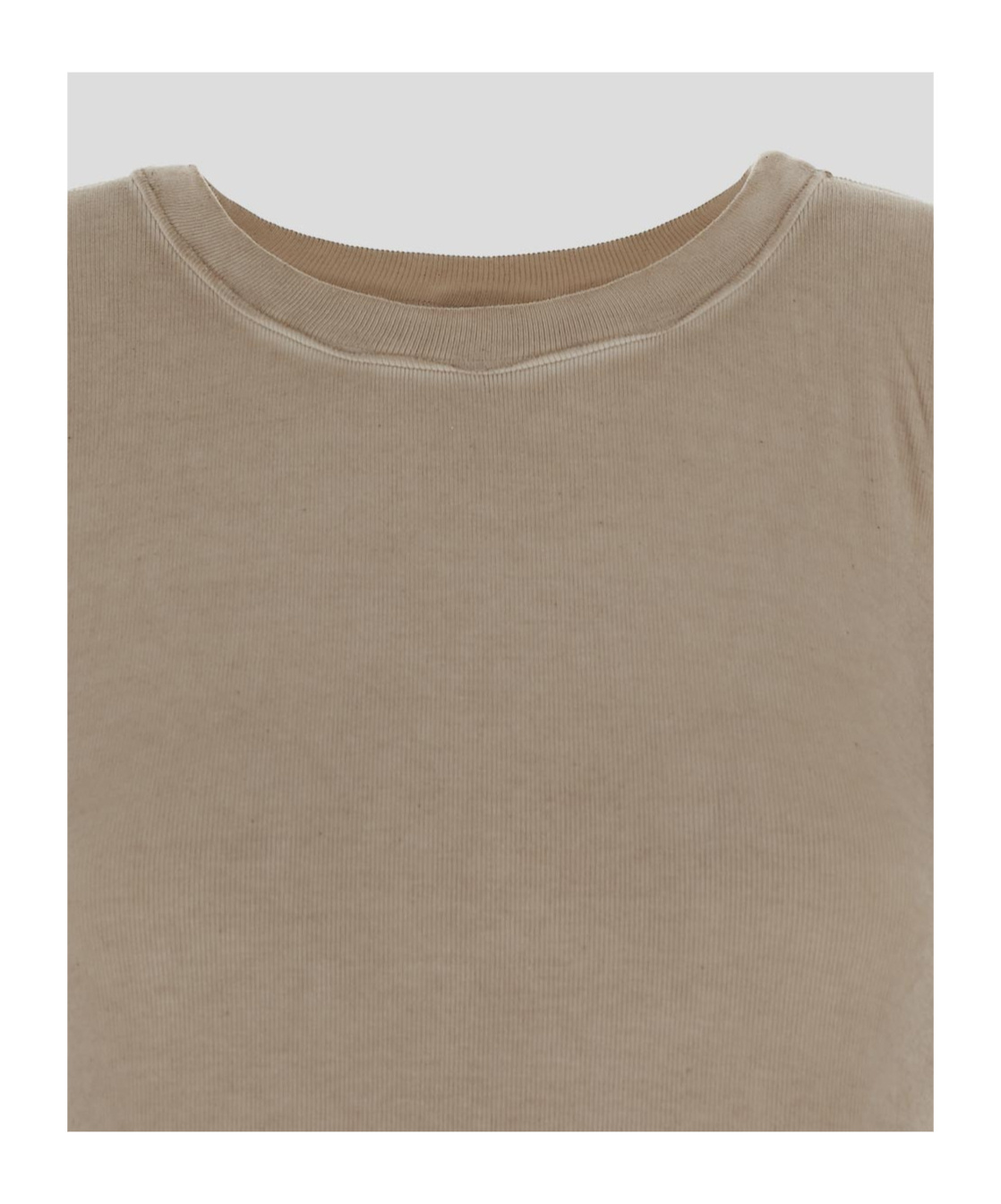 Shop Uma Wang Long Sleeve T-shirt In Dirty White