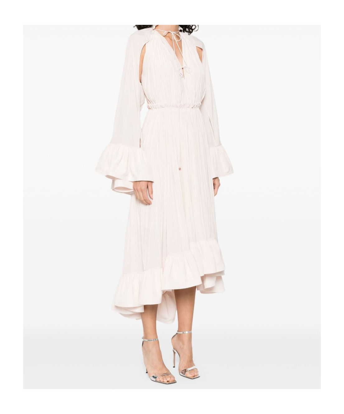 Lanvin Asymmetrisches Midikleid