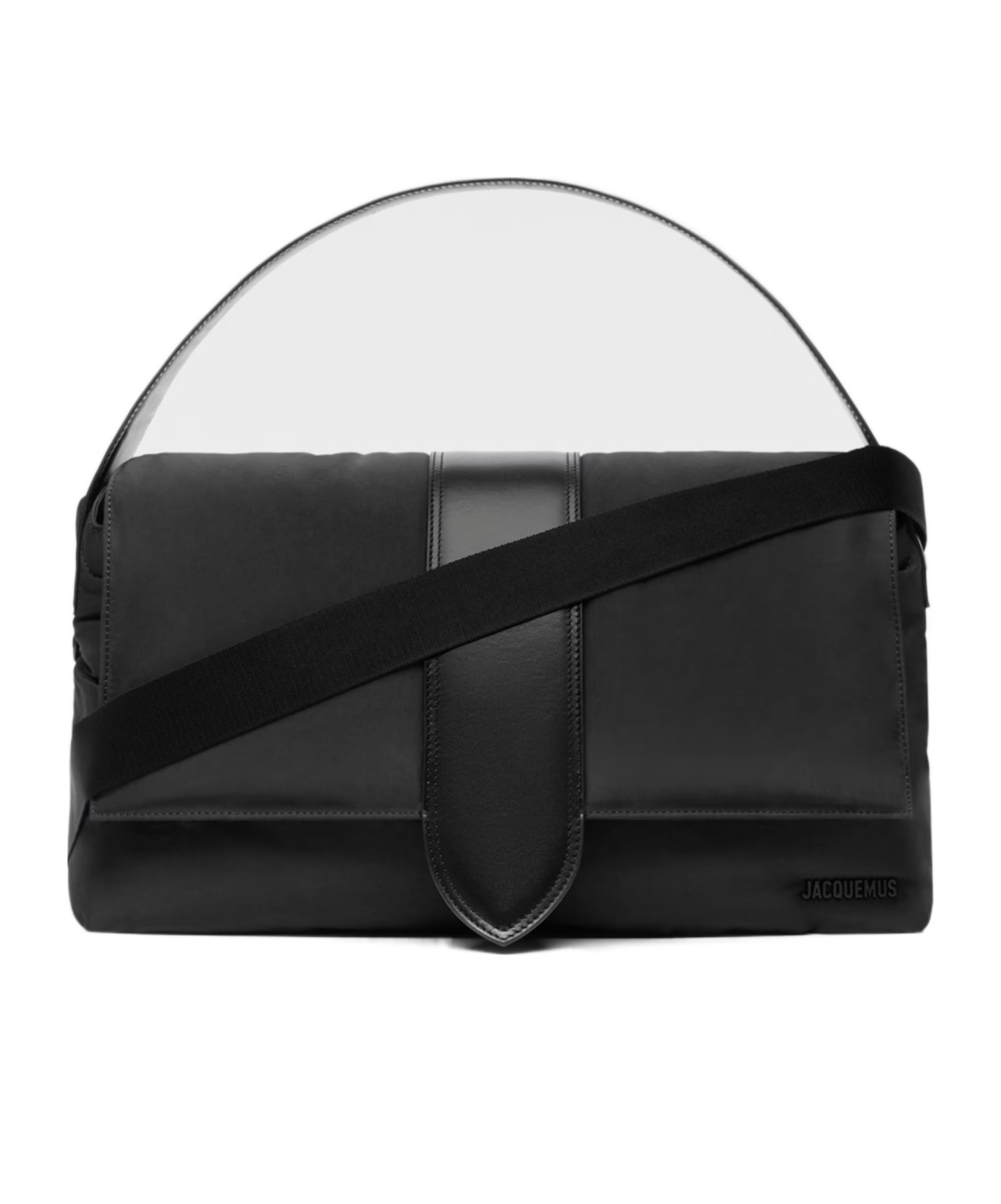 Jacquemus Le Petit Messenger Bambino Shoulder Bag Unica In Black