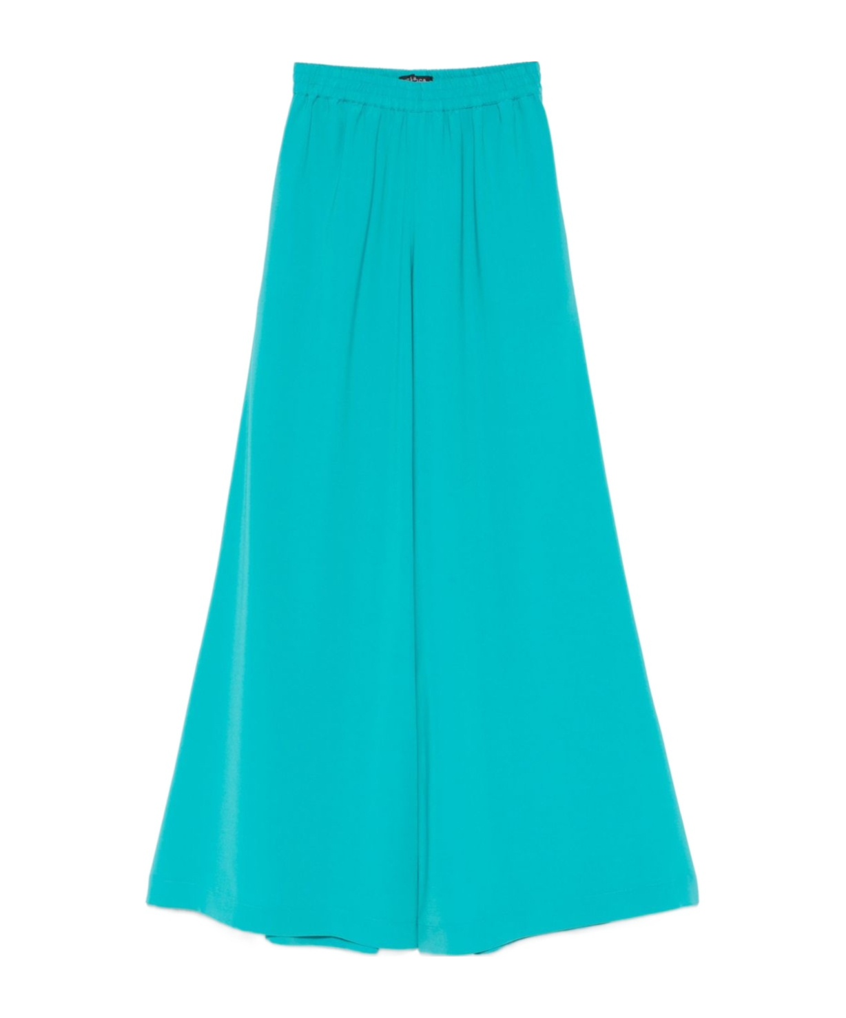 Gianluca Capannolo Elastic Waist Wide-leg Pants In Blue