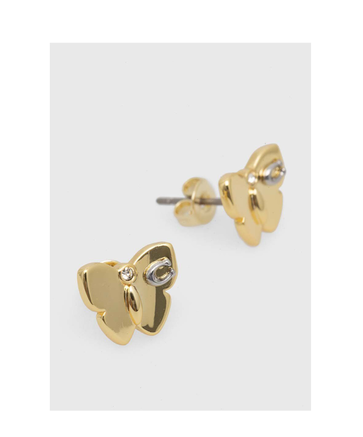 COACH BUTTERFLY EARRINGS 