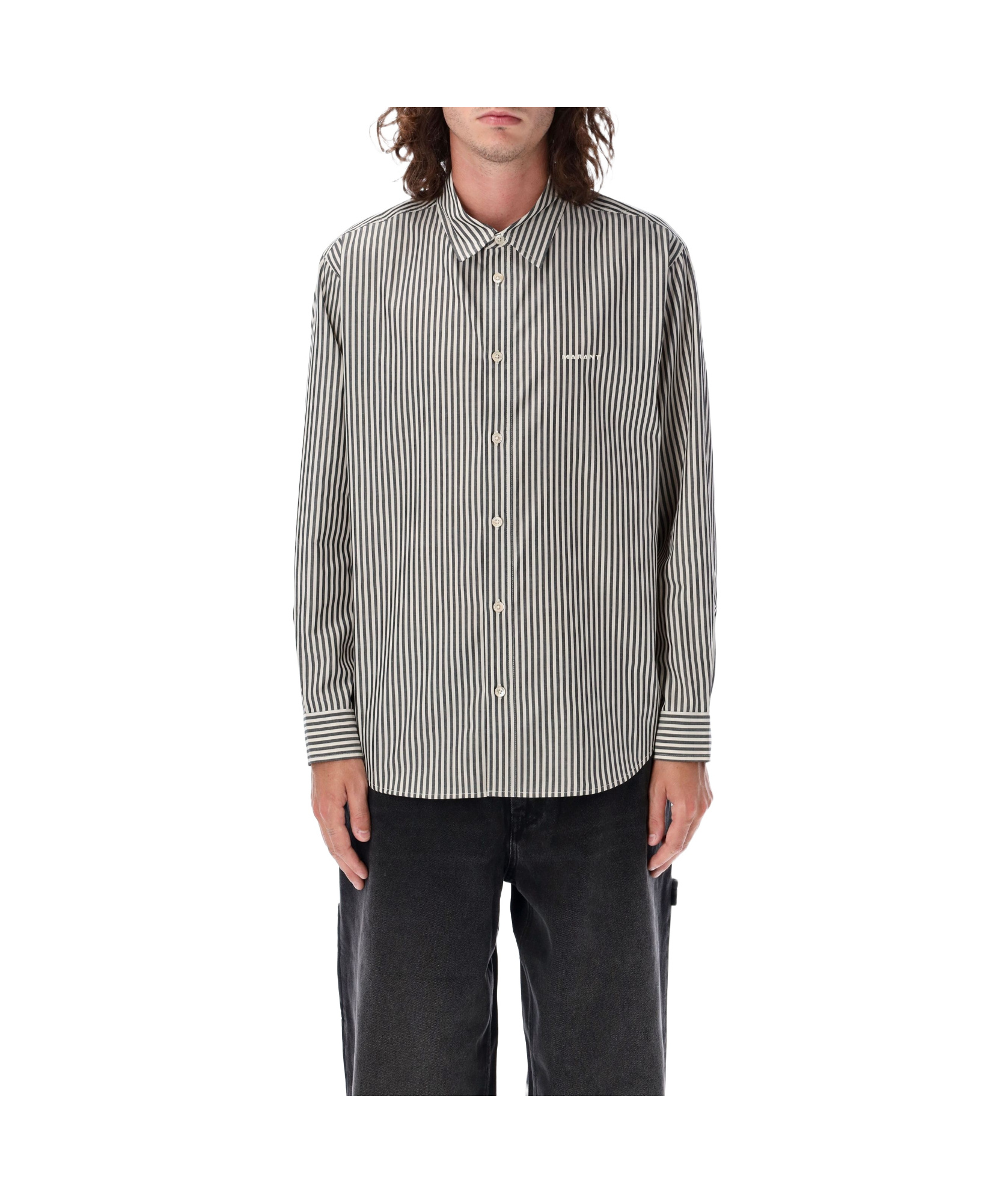 Isabel Marant Cybil Shirt In Black