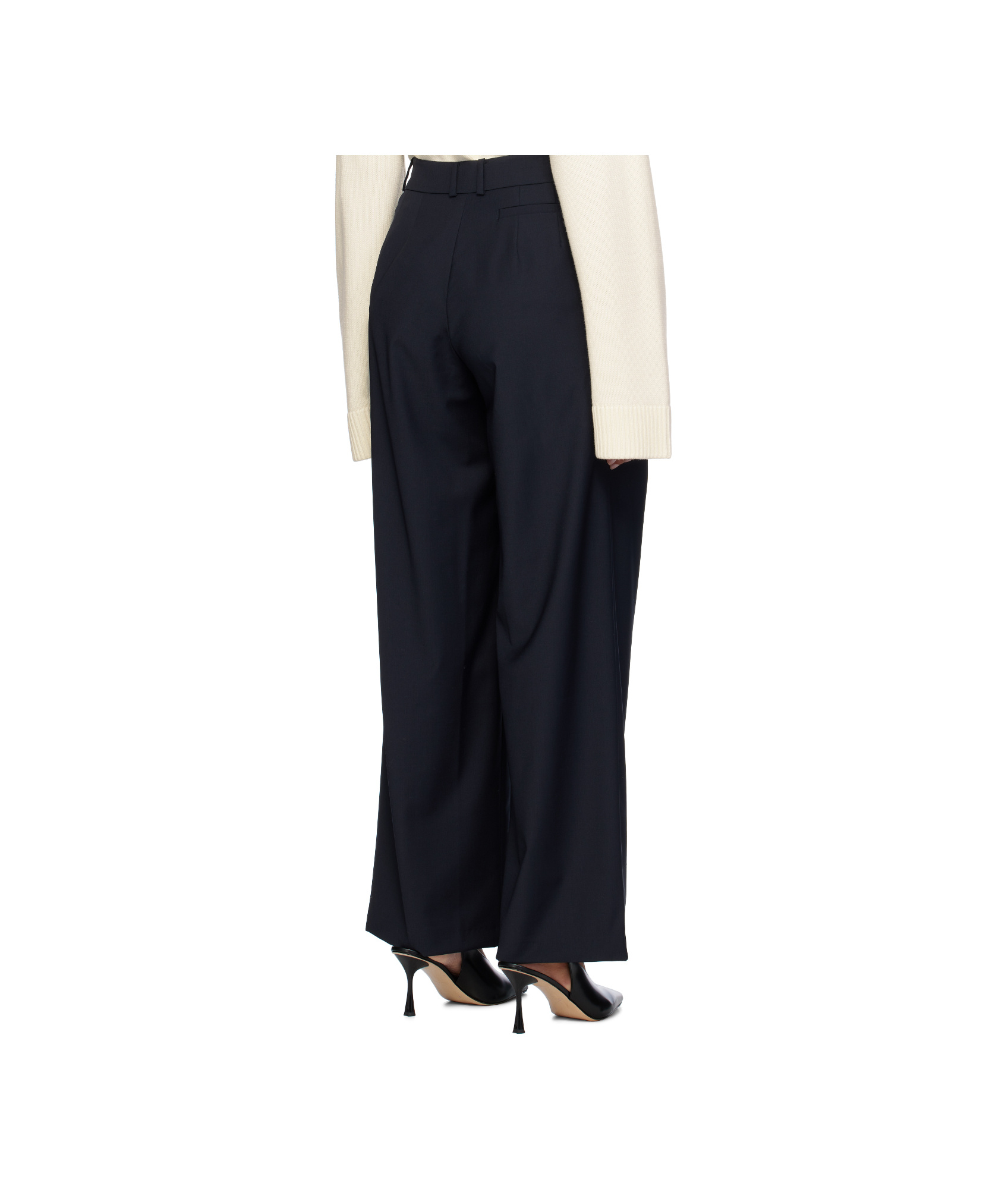 THE FRANKIE SHOP RIPLEY PLEATED TROUSERS