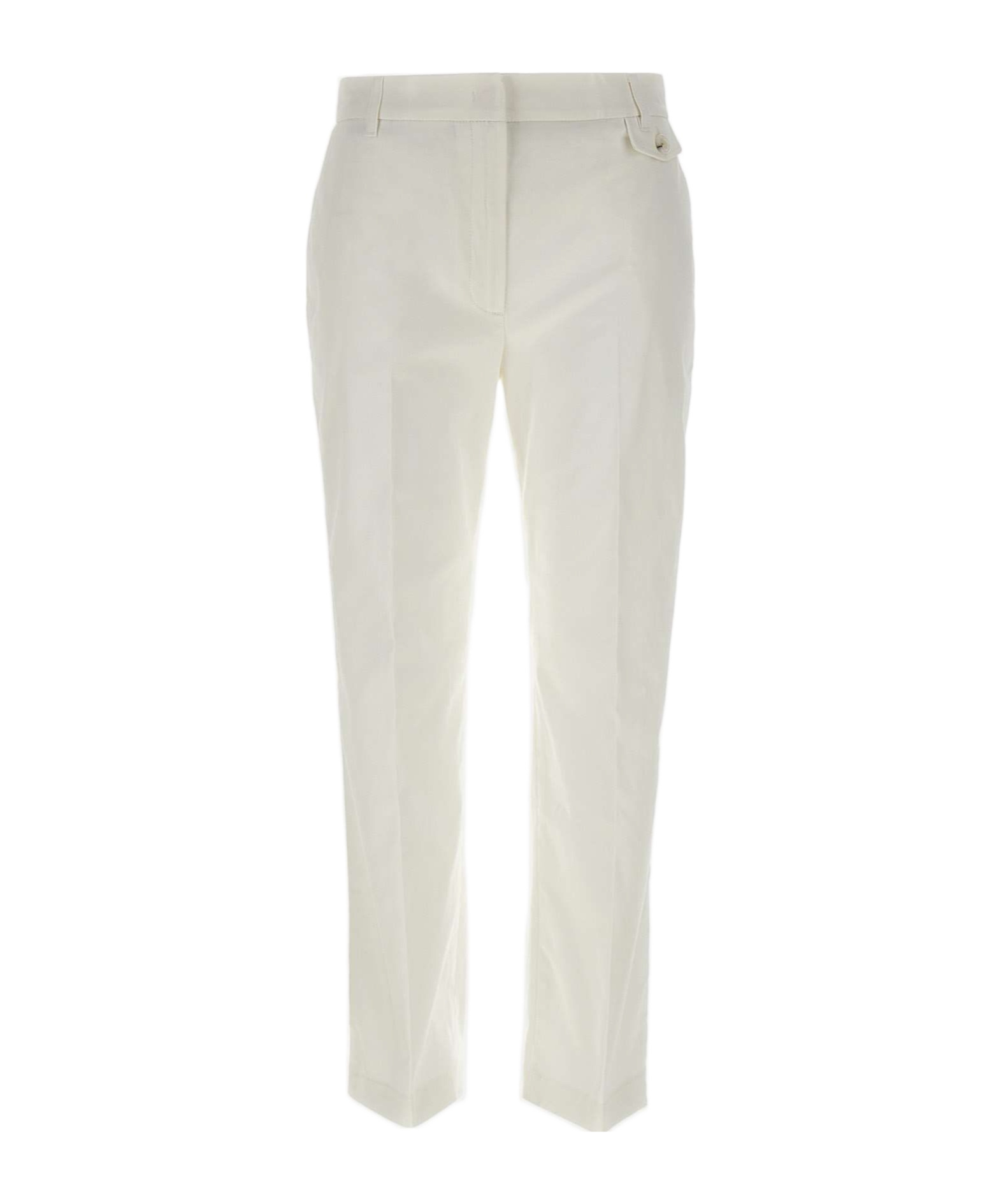 Liu •jo Liu Jo White Stretch Cotton Chino Pants