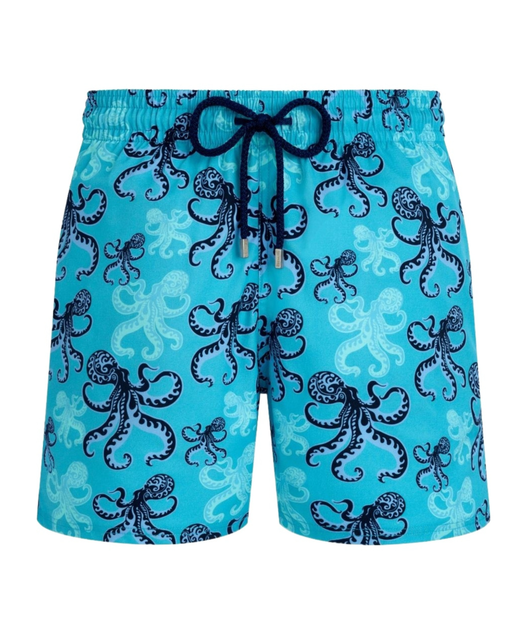 Vilebrequin Poulpes Stretch Swim Shorts In Blue