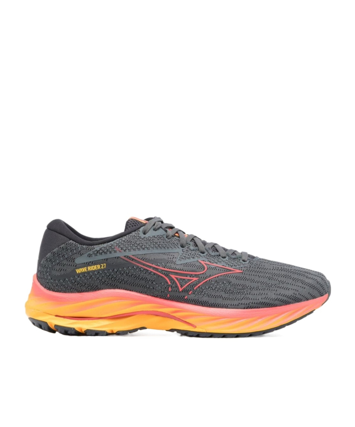 Mizuno Wave Rider 27 Sneakers In Gray