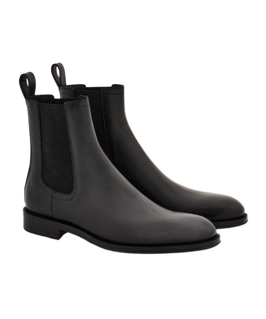 Ferragamo Chelsea Boot In Black