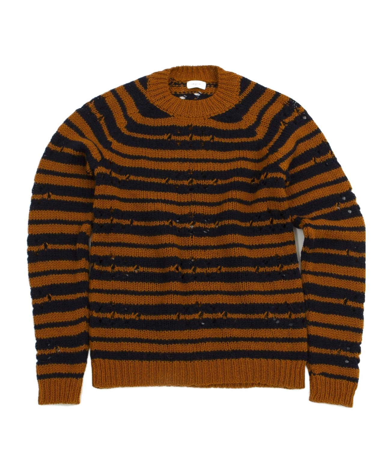 Dries Van Noten Long-sleeved Sweater In Brown