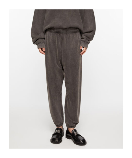 Acne Studios Leather Loafers Black In Black