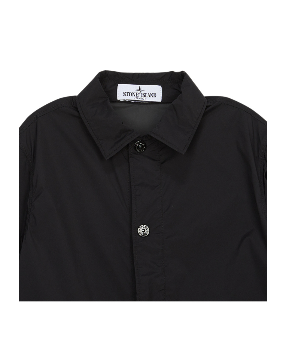 Stone Island Compass-badge Jacket In Black