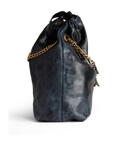 Balenciaga Medium Leather Crush Tote Bag In Black