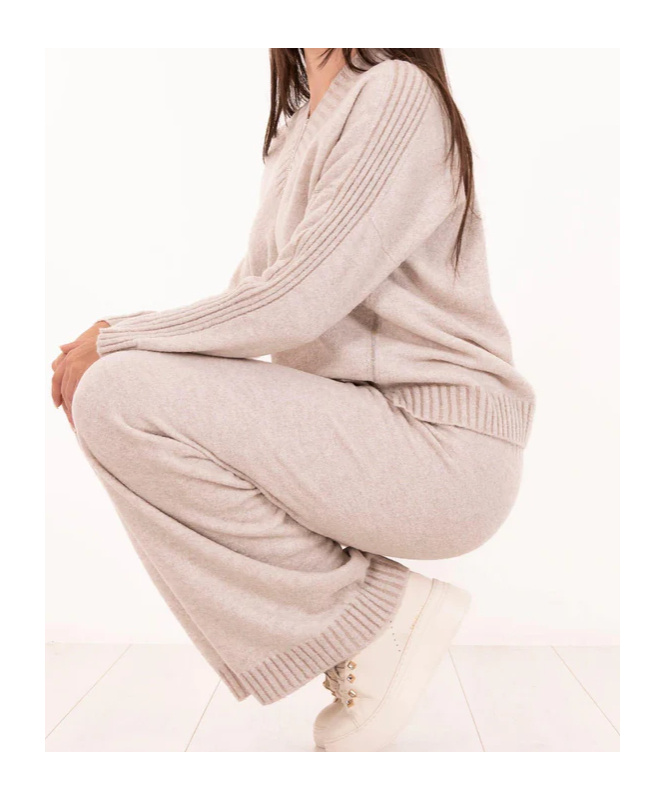 D Exterior Drawstring Waist Casual Pants In Pink