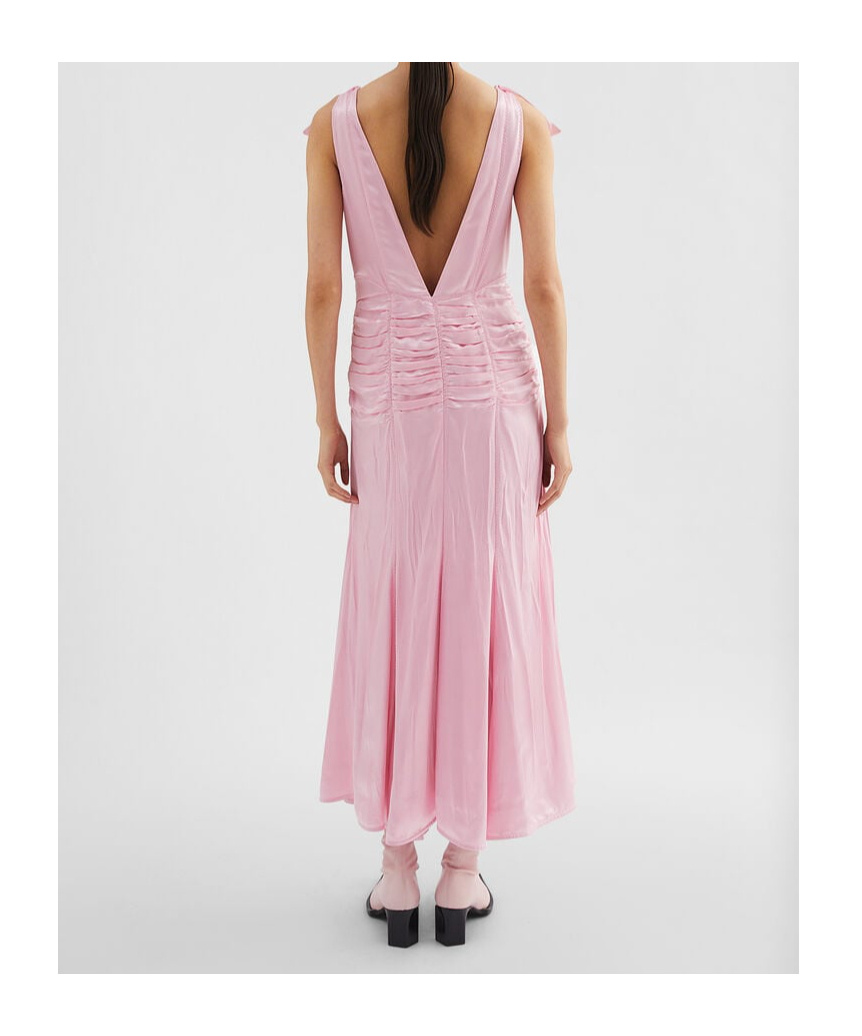 Jil Sander Pleat-detail Midi Dress