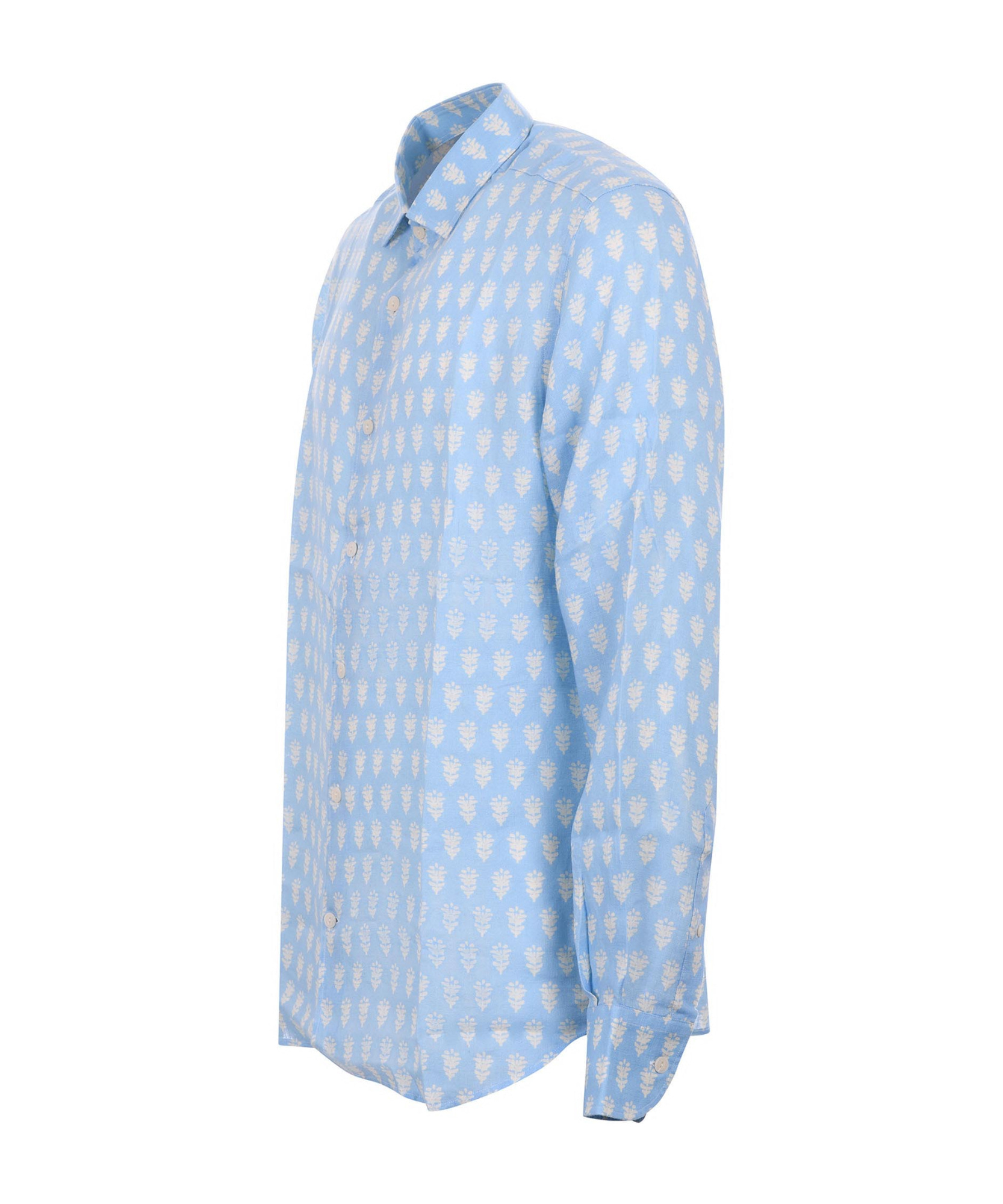 Mc2 Saint Barth Long Sleeve Shirt In Blue