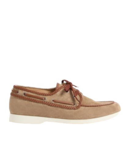 Valentino Garavani Man Loafers Camel Size 11.5 Leather In Brown