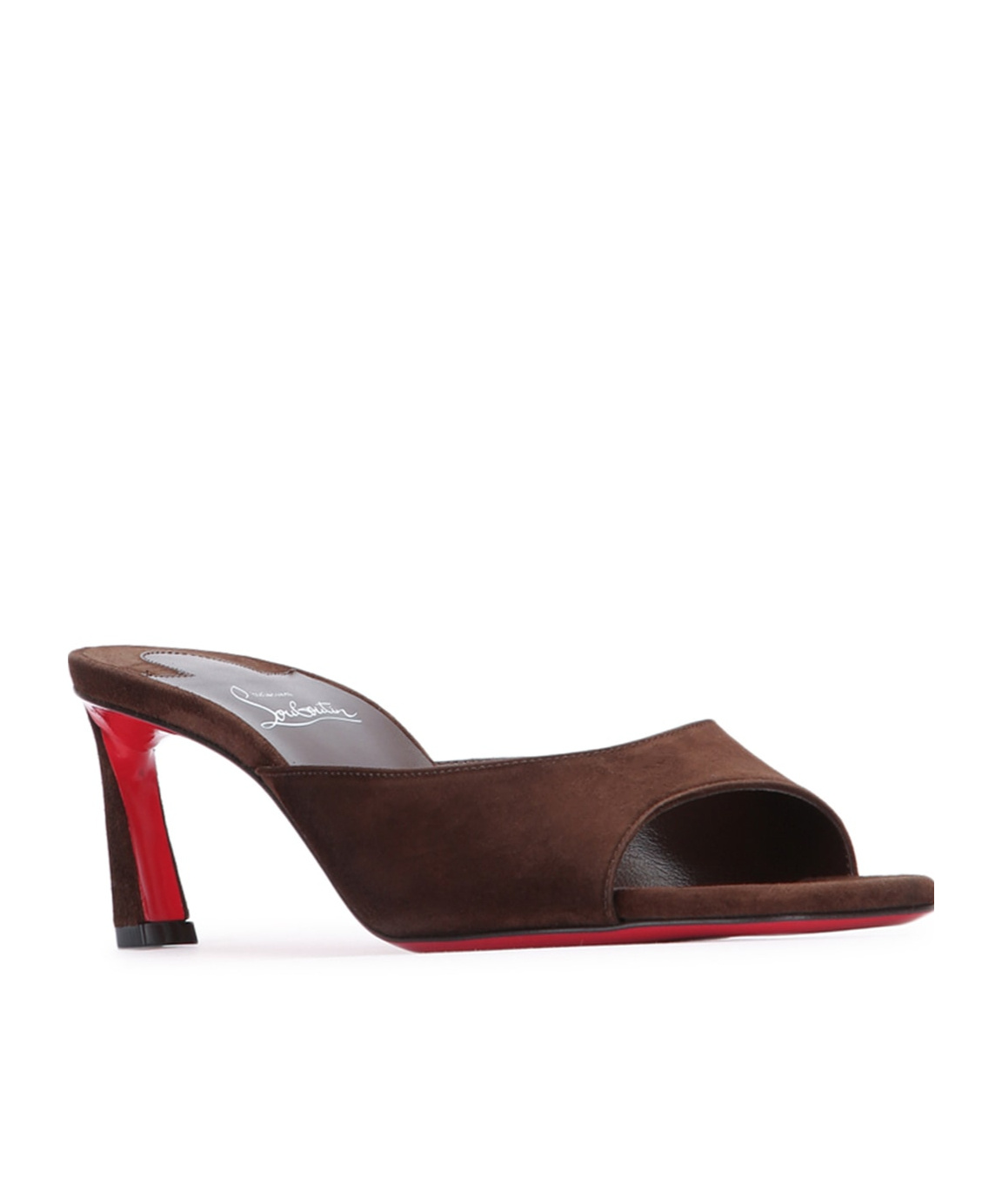 Christian Louboutin Open-toed High-heeled Sandals In Red