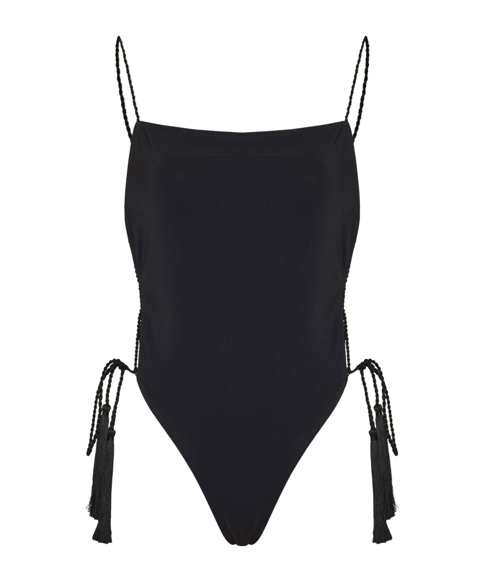 Alaïa Tassel-tie Swimsuit In Black