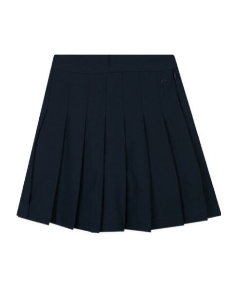 J. Lindeberg Adina Pleated Golf Skirt In Black