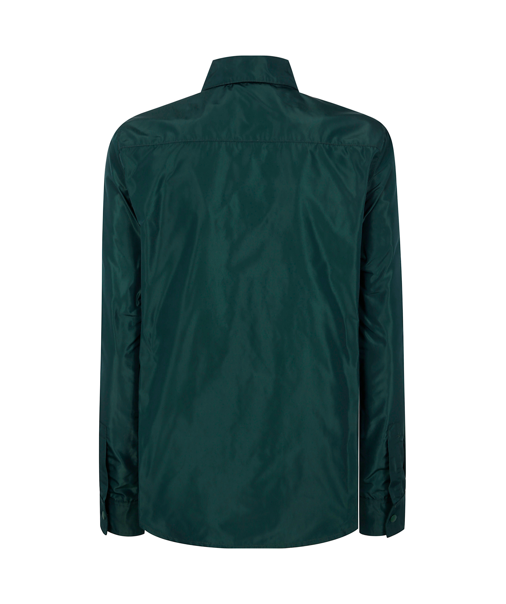 ASPESI CURVED-HEM BUTTON-UP SHIRT