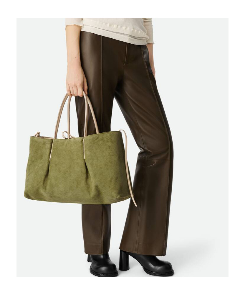 Bottega Veneta Small Pinacoteca Tote Bag In Nude