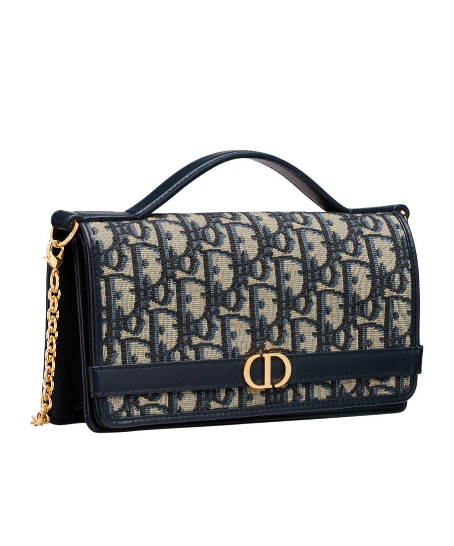 Dior 30 Montaigne Cigale Pouch With Chain