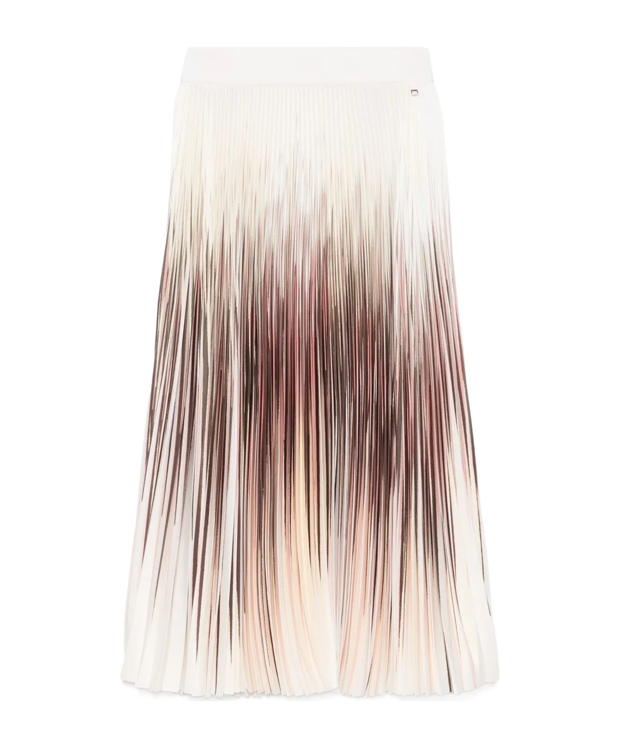 Herno Abstract Pattern Printed Midi Skirt