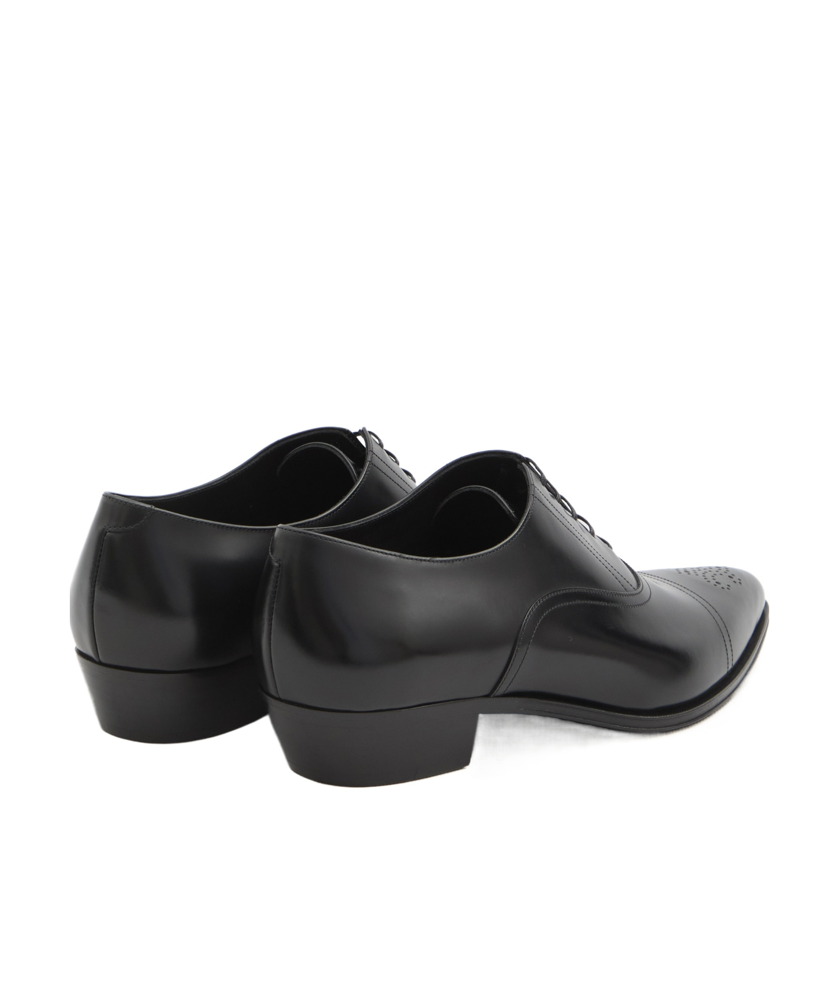 Celine Pointed Oxfords In Black