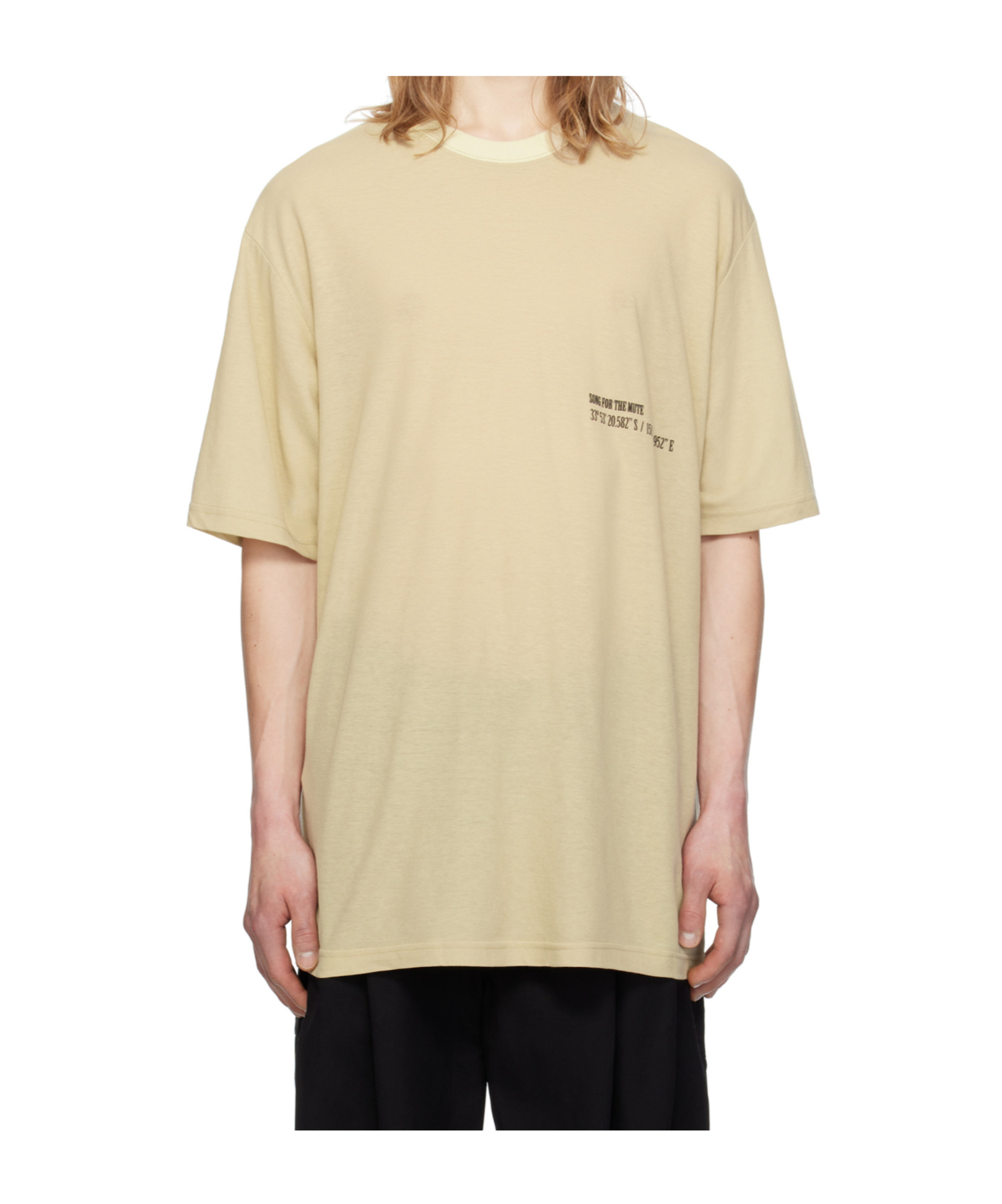 SONG FOR THE MUTE CREW NECK T-SHIRT