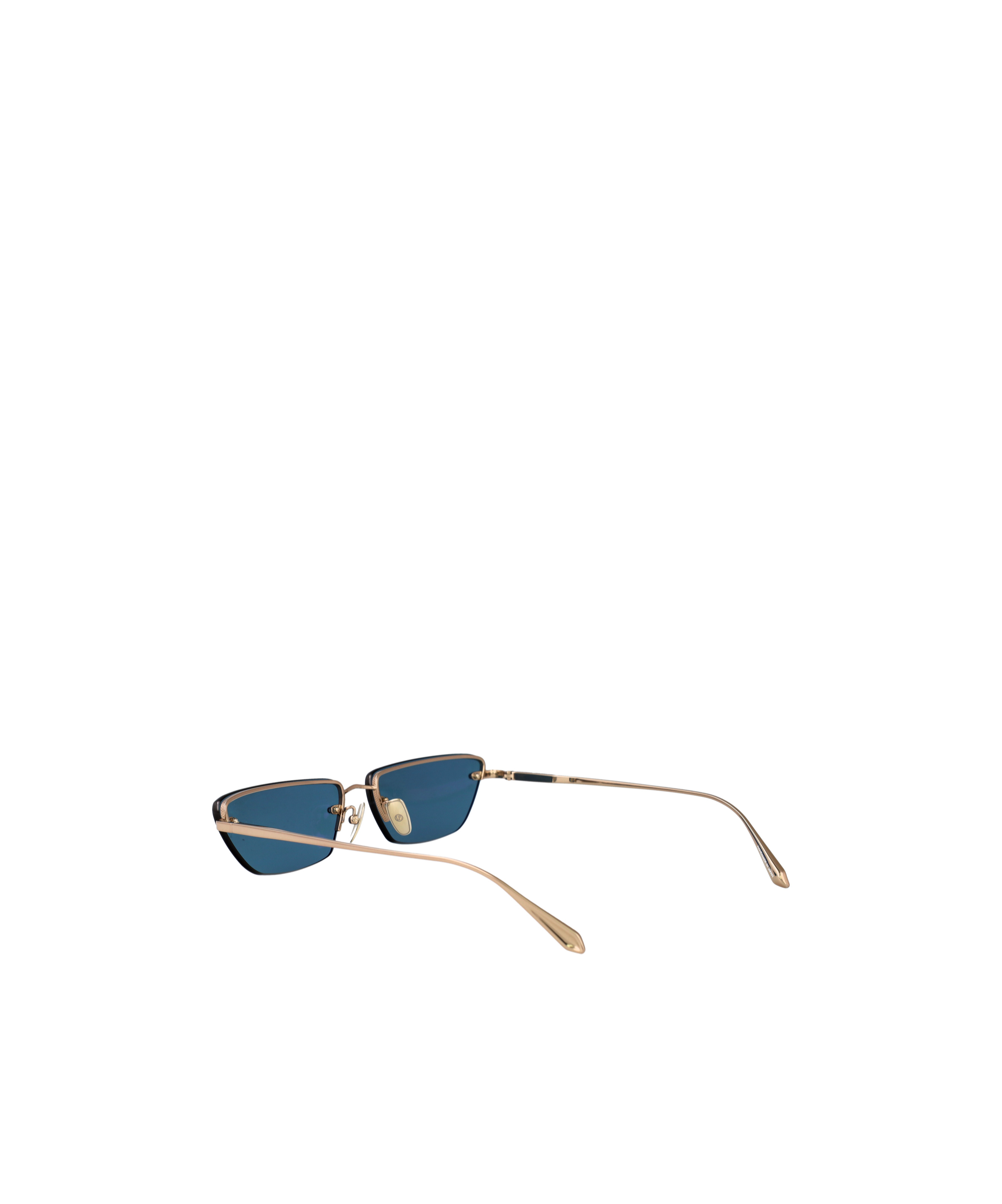 Linda Farrow Full Frame Sunglasses In Gold