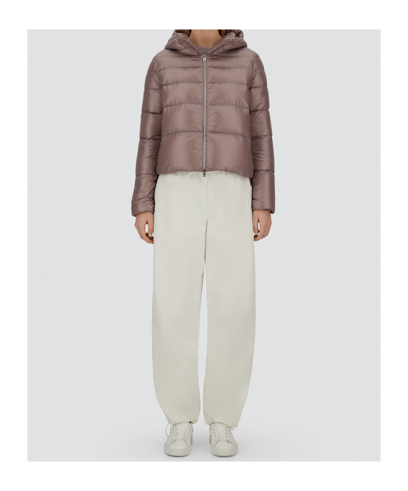Herno Resort Bomber Jacket In Nylon Ultralight In Pink